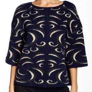 DVF 'Katarina' Oversized Pullover Sweater